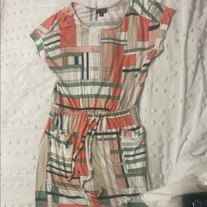 The Webster at Target Coral and Gray Dress